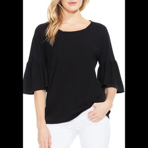 TWO by Vince Camuto Relaxed Bell Sleeve Tee